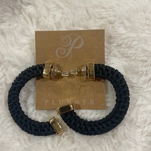 Pierced Hoop Earrings